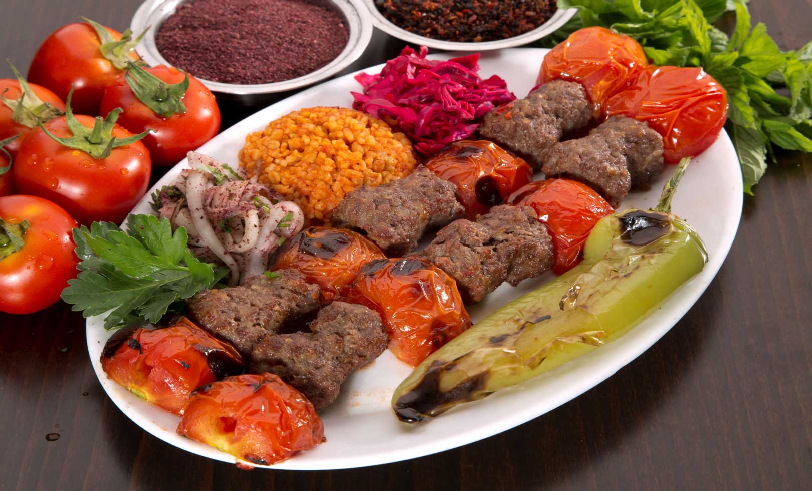 Domatesli Kebap